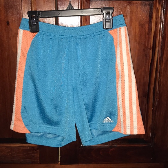 adidas Pants - Adidas Blue Workout Shorts adidas Pants - Adidas Blue Workout Shorts